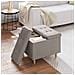 Pouf contenitore con cuscino Talpa 60 x 60 x 45 cm Tessuto - Foto miniatura 4