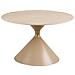 Tavolino Annecy-beige-ceramica-70x70x41 Cm - Foto miniatura 1