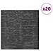 Piastrella per Tappeto Grigio Carbone 50 x 50 cm 20 pcs - Foto miniatura 3