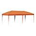 Tenda per feste a pop-up 575 x 290 x 245 cm Arancione - Foto miniatura 1