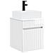 Mobile Lavabo da Parete Bianco Lucido 39 x 41 x 62,5 cm - Foto miniatura 1