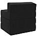 Divano Letto Pieghevole Nero 200 x 70 x 15 cm Velluto - Foto miniatura 4