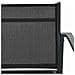 Sedie da giardino 2 pcs Nero e antracite 53,5 x 59 x 77 cm - Foto miniatura 5