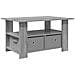 Tavolino da salotto con cassetto Grigio Sonoma 77 x 55 x 42 cm - Foto miniatura 1