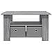 Tavolino da salotto con cassetto Grigio Sonoma 77 x 55 x 42 cm - Foto miniatura 5