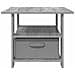 Tavolino da salotto con cassetto Grigio Sonoma 77 x 55 x 42 cm - Foto miniatura 6