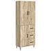 Set di armadi 2 pcs Rovere Sonoma 66 x 34,5 x 89,5 cm - Foto miniatura 1