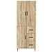 Set di armadi 2 pcs Rovere Sonoma 66 x 34,5 x 89,5 cm - Foto miniatura 4