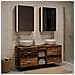 Set di mobili per il bagno 5 pcs Legno antico - Foto miniatura 4