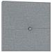 Letto box spring con materasso Grigio Chiaro Singolo Tessuto - Foto miniatura 9