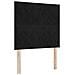 Letto con contenitore e materasso Nero 90 x 190 cm Velluto - Foto miniatura 4