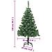 Albero di Natale Artificiale con Supporto 150 cm 380 Rami - Foto miniatura 5
