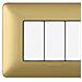 Am4804mgl - Matix - Placca 4p Gold - Foto miniatura 1