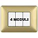 Am4804mgl - Matix - Placca 4p Gold - Foto miniatura 3