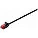 ICOC U6-SLIM-050-BK - Cavo di Rete Patch Slim in Rame Cat. 6 UTP 5m Nero - Foto miniatura 2