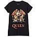 Queen: Classic Crest (T-Shirt Donna Tg. L)  - Foto miniatura 1