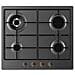 Piano Cottura CHW6BR4WGTGH a Gas 4 Fuochi Gas Colore Antracite - Foto miniatura 1
