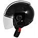 Casco Jet Scooter Moto Quad Omologato Ece 22 05 Visiera Nero Xs - Foto miniatura 4
