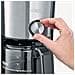 Macchina Da Caffè A Filtro 10 Tazze 1000w Acciaio Inox / Nero - Ka4825 - Foto miniatura 3