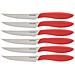 Presto Coltello Bistecca 12cm 6pz Rosso - Foto miniatura 4