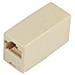 RJ45-RJ45 F / F RJ-45 RJ-45 Beige cavo di interfaccia e adattatore - Foto miniatura 1