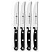Set Coltelli da Bistecca in Acciaio Colore Nero e Argento - Linea Professional S - Foto miniatura 1