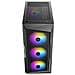 Case Elite Midi Tower ITX /Micro ATX 2 Porte USB 2.0/1 porte USB 3.2 Colore Nero - Foto miniatura 2
