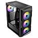 Case Elite Midi Tower ITX /Micro ATX 2 Porte USB 2.0/1 porte USB 3.2 Colore Nero - Foto miniatura 3