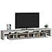 Mobile Porta TV con Luci LED Grigio Cemento 260x36,5x40 cm - Foto miniatura 5