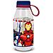 Borraccia Ecozen Trasparente Per Bambini In Tritan Avengers Iron Man Hulk Captain America, 460 Ml Con Cappuccio E Manico In Silicone - Foto miniatura 1