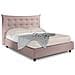 Letto Matrimoniale, Modello Joly, Un'interpretazione Di Un Modello Classico Ma Con Un Carattere Moderno, Rete A Doghe 140x200 Cm, Box Contenitore, Tessuto Giroletto Sfoderabile, Made In Italy - Foto miniatura 1