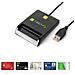 Lettore di smart card USB esterno Nero - Foto miniatura 5