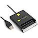 Lettore di smart card USB esterno Nero - Foto miniatura 3