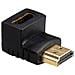 AK-AD-01 cavo e adattatore video HDMI tipo A (Standard) Nero - Foto miniatura 1