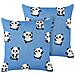 Cuscino Decorativo Talokan Cotone 45 X 45 Cm Per Bambini Blu - Foto miniatura 3
