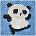Cuscino Decorativo Talokan Cotone 45 X 45 Cm Per Bambini Blu - Foto miniatura 5