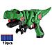 Pistola Con Freccette In Gommapiuma - Modello T-rex, Verde - Foto miniatura 1