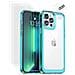 Cover Per Iphone 13 Pro Shockproof Con 6 Vetri Temperati, Azzurro - Foto miniatura 1