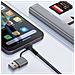 Hub Usb Supporta Otg Usb-c Power Delivery 60w E Lettore Schede Sd /tf, Grigio - Foto miniatura 4