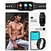 Smartwatch Con Chiamata Bluetooth E Monitoraggio Della Salute Black - Foto miniatura 6