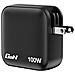 Mini GaN Charger 100W Universale Nero AC Ricarica rapida Interno - Foto miniatura 3