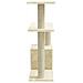 Lusso Casadino -  Albero Per Gatti Con Tiragraffi In Sisal Crema 70 Cm - Foto miniatura 3