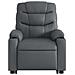 Poltrona Alzapersona Reclinabile Grigio in Similpelle - Foto miniatura 9