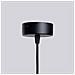 Lampadario Halo 6 Nero Sl. 1830 - Moderno Lampadario Nero 230x64x64 Cm - Foto miniatura 7