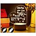 Lampada Da Notte Led Cuore 3d Regalo Per Papà Acrilico Su Usb - Foto miniatura 3