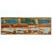 Panca 110x35x40 cm Legno massello recuperato - Foto miniatura 6