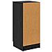 Credenza Rovere nero 30 x 30 x 70 cm Legno multistrato - Foto miniatura 8