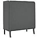 Divano alto Grigio scuro 109 x 56 x 121 cm Tessuto - Foto miniatura 6