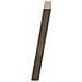 Gambe per tavolo da pranzo a forma di U 2 pz in acciaio naturale 90x(72-73) cm - Foto miniatura 6