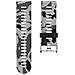 Cinturino In Silicone Compatibile Con Garmin Fenix 3hr/5x/6x/7x - 26mm Quick Fit Camouflage Gray - Foto miniatura 4